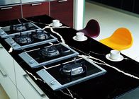 Mặt bàn bếp bằng thạch anh đen Tấm đá được chế tạo Khả năng chịu nhiệt AB8012