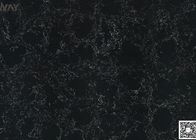 Gạch thạch anh đen chịu nhiệt Carrara Sàn trang trí nội thất chống phai màu