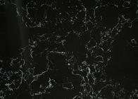 Đá thạch anh đen Carrara bề mặt rắn để trang trí nội thất