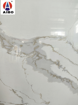 Hàng Mới Về Calacatta Trắng Pha Lê Nhân Tạo Thêm Đá Cẩm Thạch Trắng Đá Thạch Anh Tấm Sứ Đá Thạch Anh Nhân Tạo
