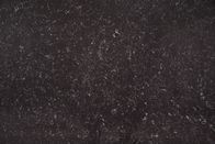 Đá thạch anh Carrara nhân tạo màu đen nhạt Cắt tia UV 25mm dễ dàng