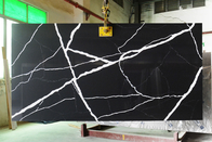 Tấm đá thạch anh trắng đen Calacatta chống phai màu 600 X 300mm cho bệ cửa sổ