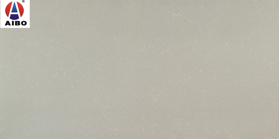 Da hoàn thiện bê tông nhân tạo tấm đá thạch anh 3200 * 1600 cho phòng tắm Vanity Island