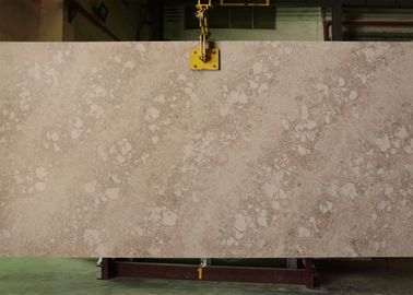 Đá thạch anh Calacatta tự nhiên có độ bền cao chống trầy xước cho mặt bàn bằng đá thạch anh