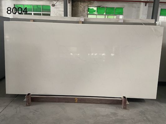 White Vein Calacatta Quartz Stone Black Marble Slab Counter Mặt bàn cho mặt bàn bếp